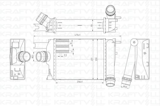 TURBO RADYATORU D.DOKKER DUSTER LODGY LOGAN II LOGAN MCV II SANDERO II R.CAPTUR CLIO IV 1.0 Tce 1.2