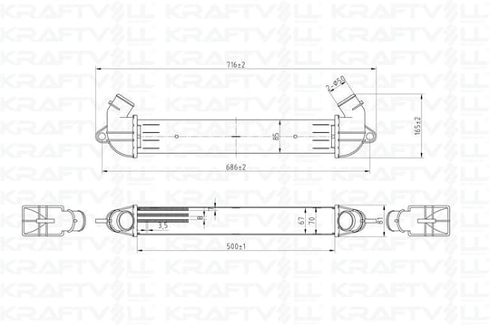 TURBO RADYATORU DOBLO 1.3 / 1.9 JTD