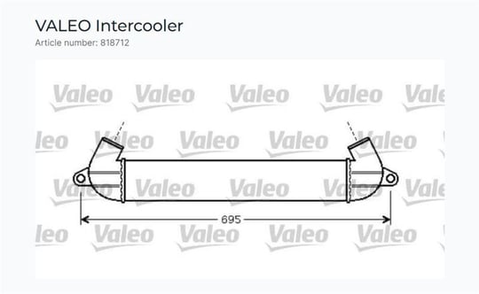 TURBO RADYATÖRÜ FIAT DOBLO JTD