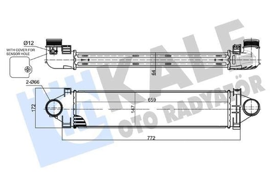 TURBO RADYATÖRÜ LAND ROVER FREELANDER 2 2.2TD 4×4 06<14 AL/BRZ