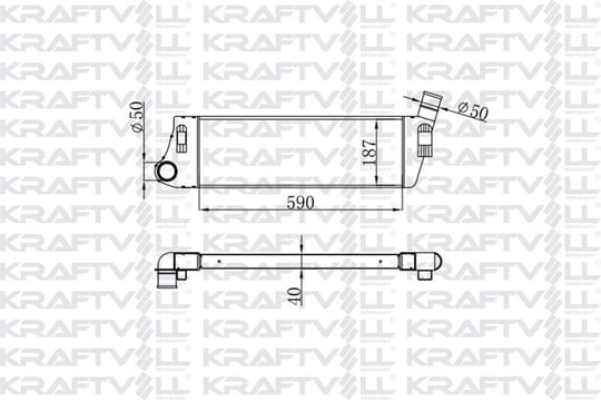 TURBO RADYATORU MEGANE II SCENIC II 1,5DCI / 1,9DCI