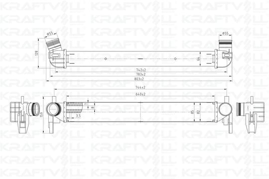 TURBO RADYATORU POLO 09> AUDI A1 10>15 IBIZA IV 08> TOLEDO IV 12> FABIA II 10>14 RAPID 12> ROOMSTER