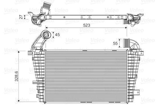 TURBO RADYATÖRÜN OPEL ASTRA