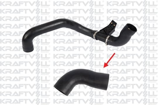 TURBOSARJ HORTUMU SOL (KUCUK, KOD: MQ3/MQ4/MQ5) MERCEDES SPRINTER 901>905 96>06