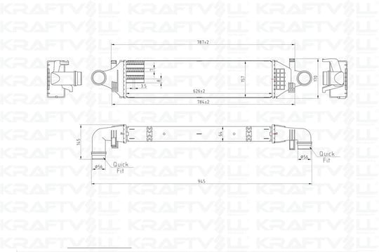 TURBOSARJ RADYATORU X156 13> X117 15>19 W176 12>18 W246 13>18 C117 13>18