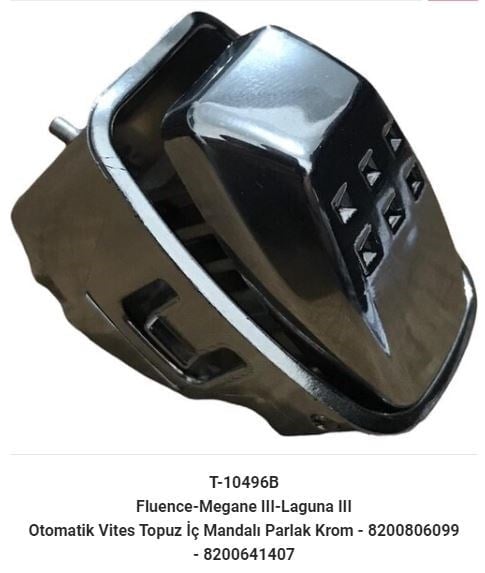 VİTES TOPUZ MANDALI SİYAH OTOMATİK FLUENCE MAGANE