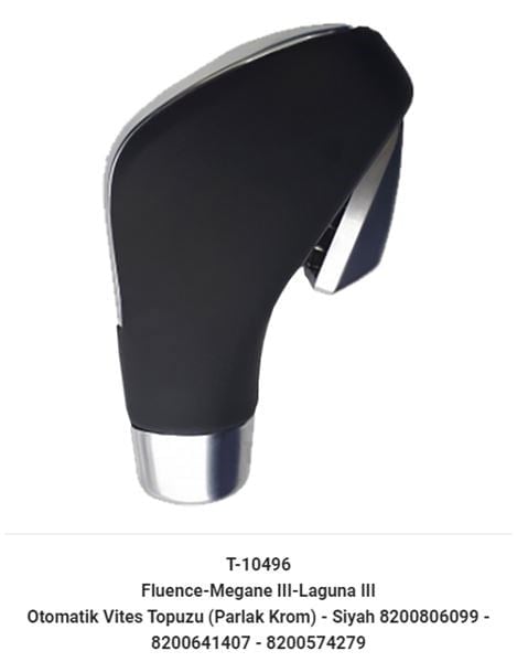 VİTES TOPUZU SİYAH OTOMATİK FLUENCE MAGANE LAGUNA