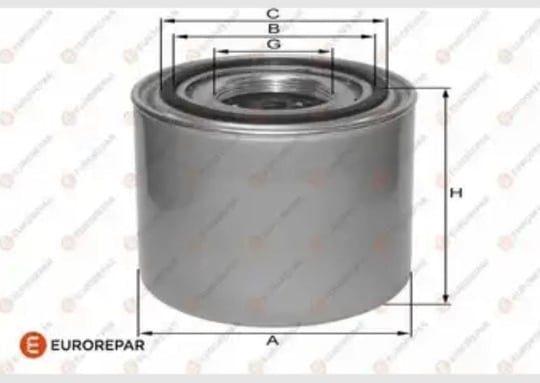 YAG FILTRESI - TOYOTA AVENSIS 2.0D 2.0D-4D 99-03/ COROLLA 2.0D 2.0D-4D 00-02