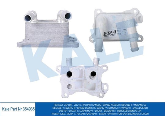 YAĞ SOĞUTUCU CAPTUR CLIO IV KADJAR KANGOO GRAND KANGOO MEGANE III MEGANE CC MEGANE IV SCENIC III GRAND SCENIC III SCENIC IV 