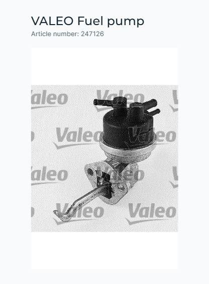 YAKIT POMPASI 8482 MAZDA 323 1.3, 1.6 89>