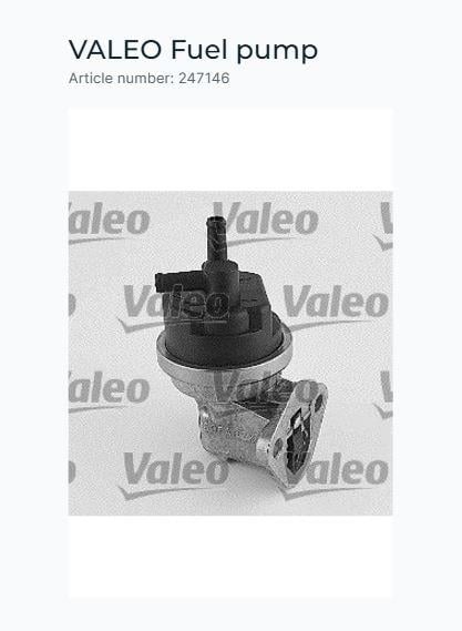 YAKIT POMPASI 8617 GROUPE FIAT