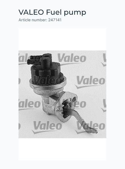 YAKIT POMPASI MEKANİK 8612