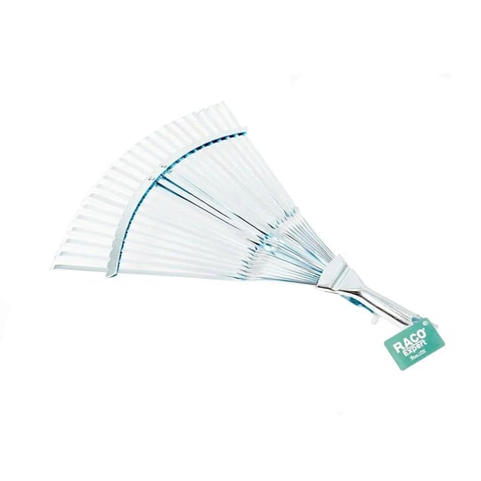 Raco Expert Ayarlı Ahşap Saplı Metal Yaprak Toplama Tırmığı 30-45 CM