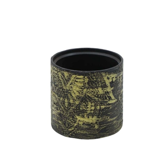 Beton Saksı Desenli Silindir 12,5*12 CM