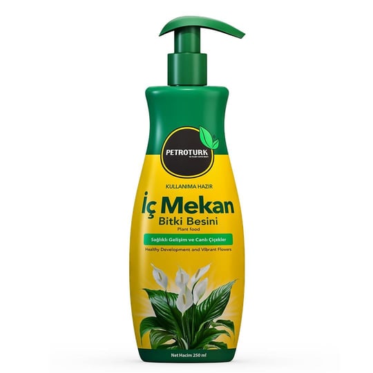 PetroTurk İç Mekan Sıvı Bitki Besini 250 Ml
