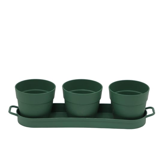 Poliwork 3lü Set Kaktüs Saksı Mix 0,11 Lt 235*60*60 Mm