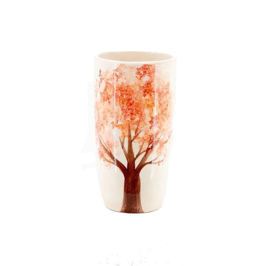 Seramik Saksı Ağaç Vazo 13*23,5 Cm