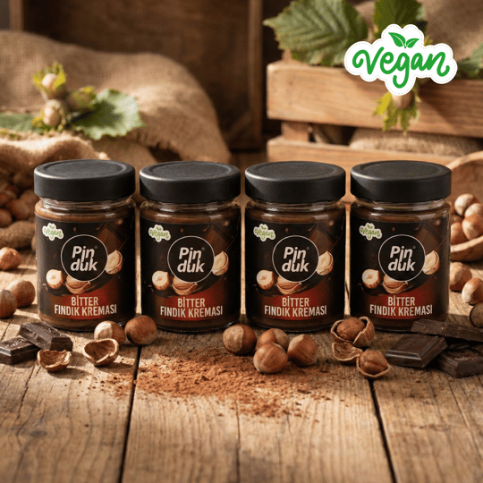 4 x BİTTER FINDIK KREMASI 330 GR