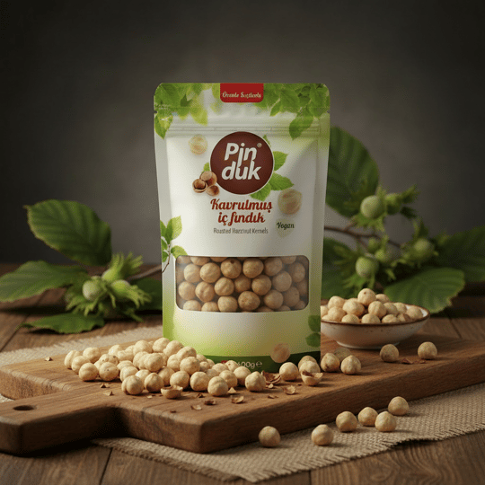 Kavrulmuş İç fındık 400 gr Doypack