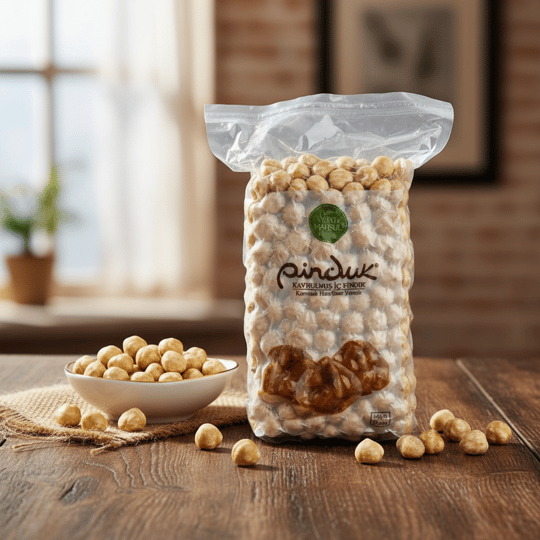 Kavrulmuş İç Fındık 400 gr Vakumlu Paket