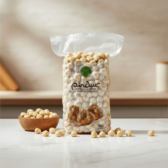 Kavrulmuş İç Fındık 500 gr Vakumlu Paket