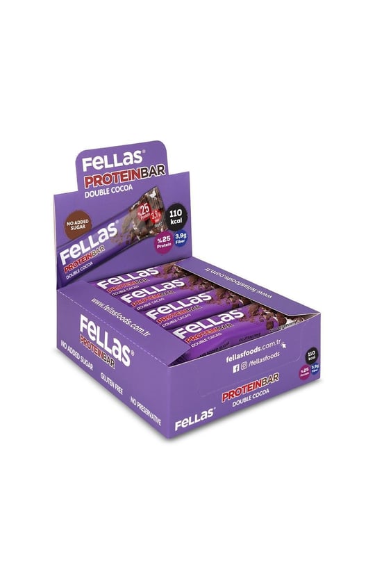 Protein Bar - Duble Kakaolu 32g x 12 Adet