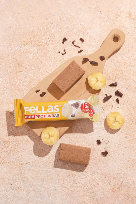 Yüksek Protein Bar - Muzlu 45g  x 12 Adet