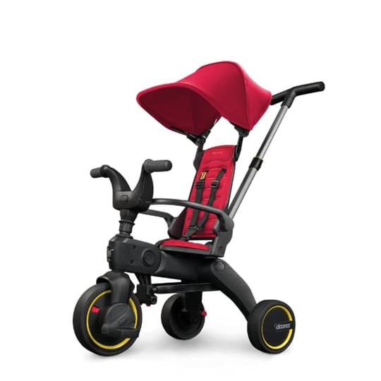 Doona Liki Trike Tek Parça Katlanır 3 Tekerlekli Bebek Bisikleti S1 - Flame Red