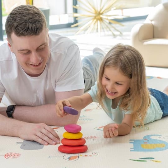 Dwinguler Jungle Friends Plus Oyun Matı ve Halısı