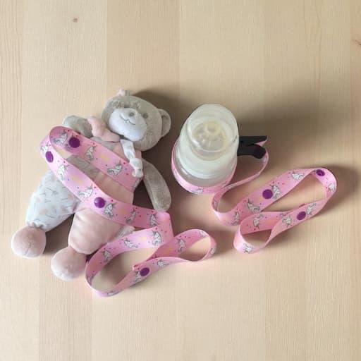 Honkiponki Biberon / Suluk Askısı 2li Set - Unicorn