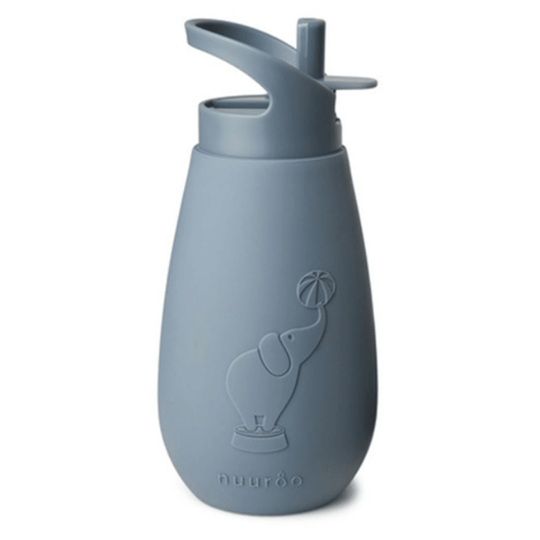 Nuuroo Silikon Pipetli Suluk 350 ML - Mavi