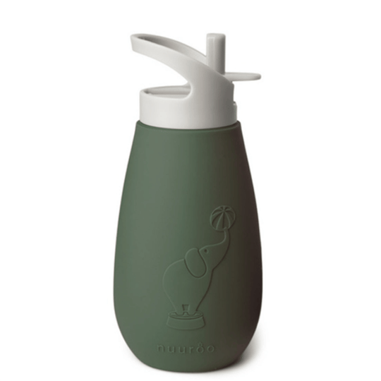 Nuuroo Silikon Pipetli Suluk 350 ML - Yeşil