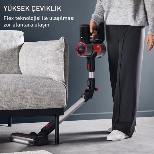 Tefal Ty6t90tr X-force Flex 8.60 Max (aqua)dikey Süpürge