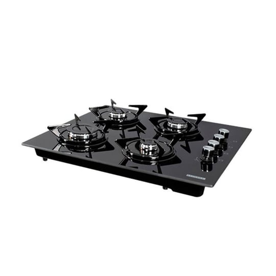 LUXELL LX-40 TSHDF SİYAH DOĞALGAZLI CAM SET ÜSTÜ OCAK