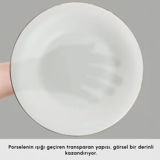 Karaca Fıne Pearl New Fame Gold 26 Parça Kahvaltı Seti
