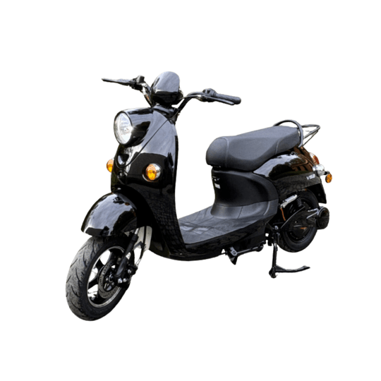 Volta Vs2 Elektrikli Moped Siyah Motor
