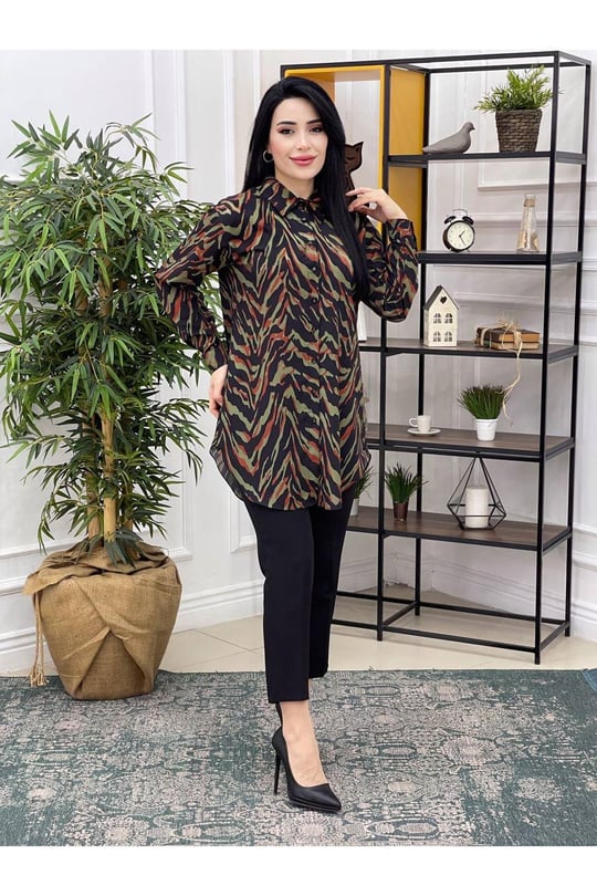 Batik Desen Tunik 22520 Yeşil