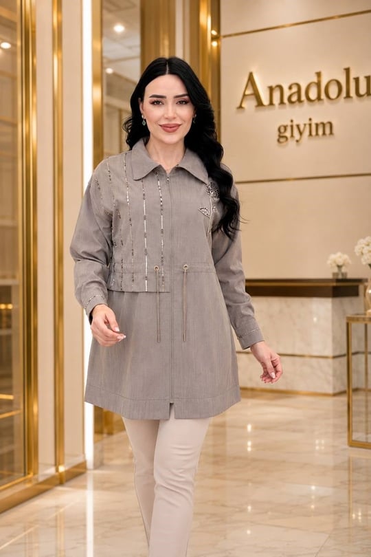 Bel Büzme Taş Bağcık Giy-Çık 5007 T-26 Vizon