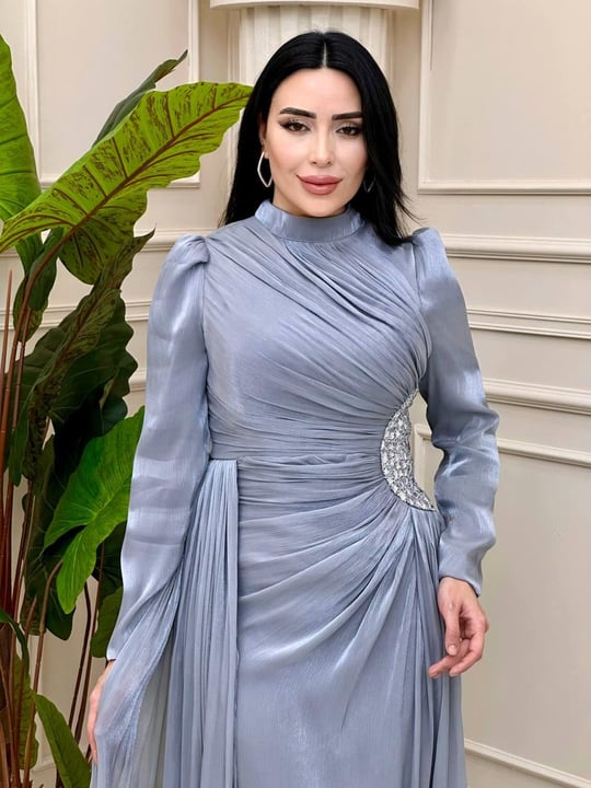 Bel İşleme Jan jan Abiye 4919 t-24 Gri