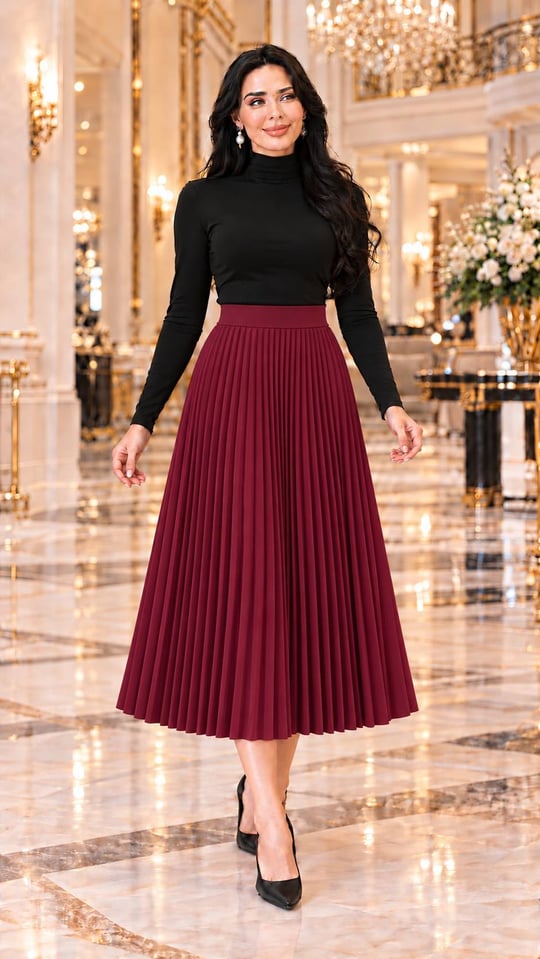 Bel Lastil Pilise Etek 18232  E025 Bordo