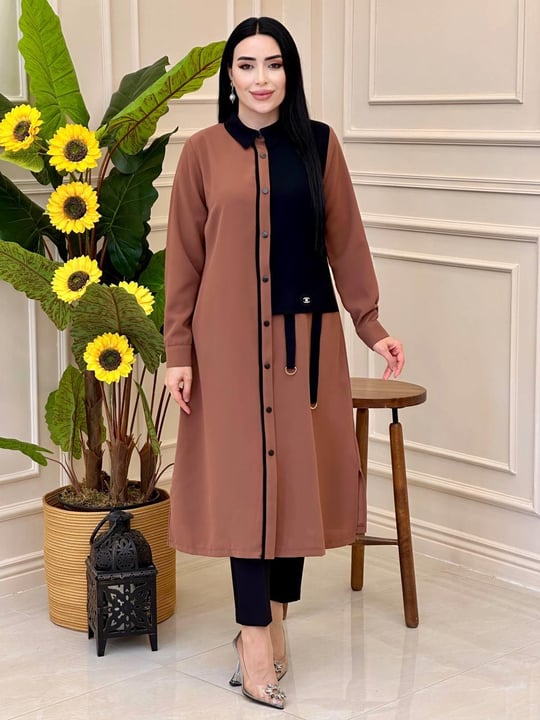 Blok Detay Giy Çık 4004 G025 Taba