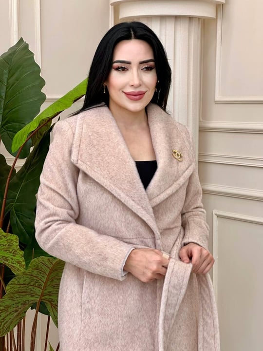 Broş Detay Angora Kaban 0294 t-24 Pudra