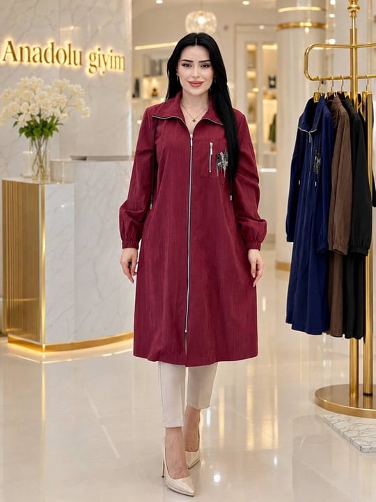 Çiçek Taş İşleme Giy-Çık 19278 T-26 Bordo