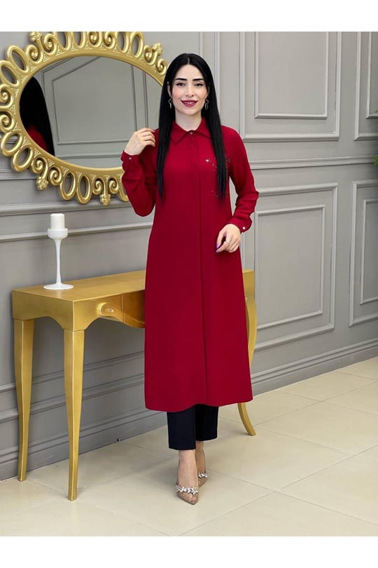 Deniz Yıldızı Tunik 924 Kırmızı