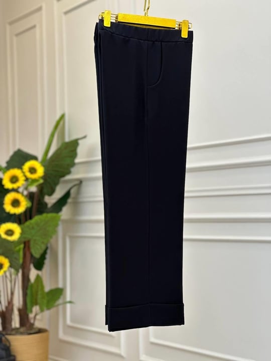 Duble Bol Paça Pantolon 3205 t025 Siyah