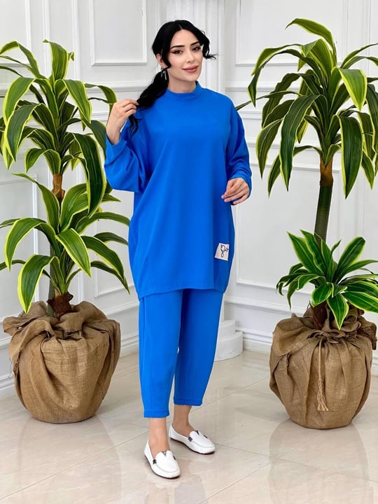 Fitilli Spor Takım 14201 T-24 Mavi