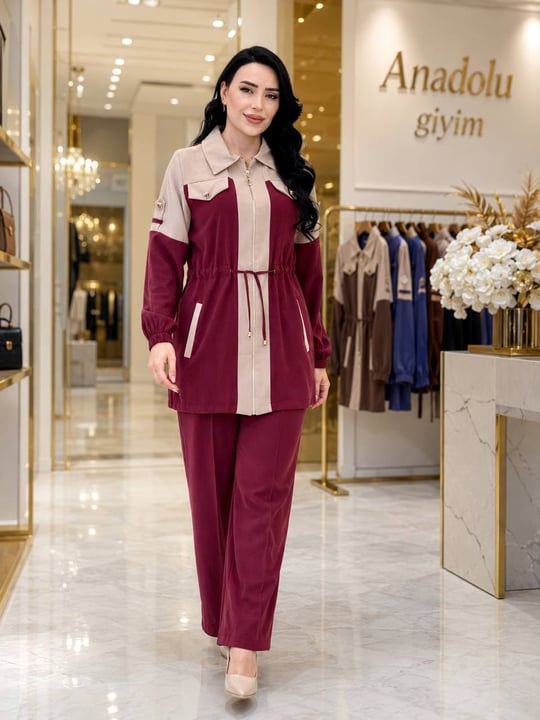 Geçişli Spor Takım 2318 T-26 Bordo