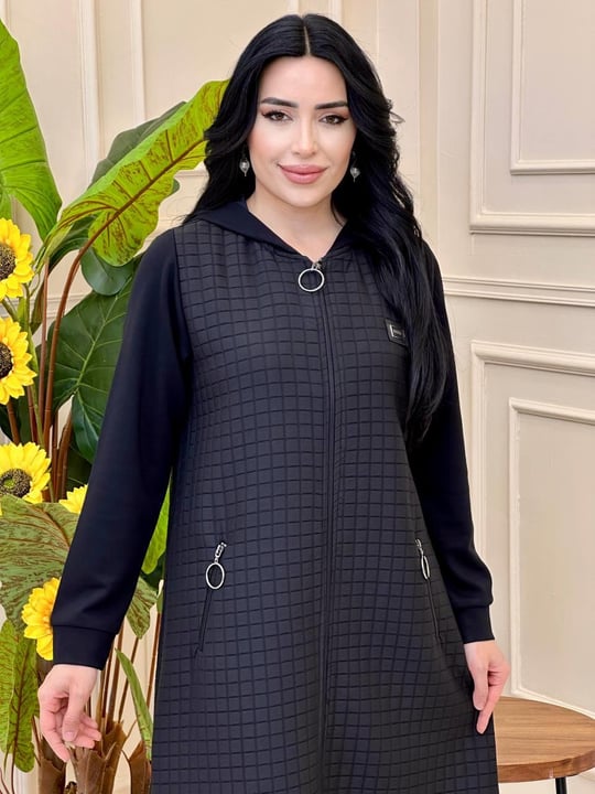 Halka Fermuar Kap 6063 k025 Siyah