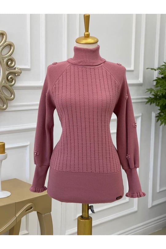 İnci Papatya Kazak 2202 pembe