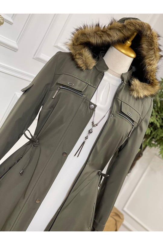 Kapak Detay Parka 4220 Haki